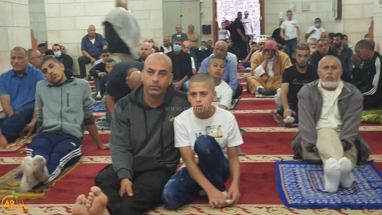 فيديو: جمع غفير من أهالي اللد في صلاة العيد بالمسجد الكبير 